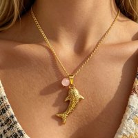 Fashionable Ocean Personalized Shark Pendant Women's Necklace Ideal Gift for Weddings, Engagements, and Parties Gifts