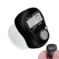 hot sale 1pcs Random Colors Mini Electronic Finger Counter Ring LED Digital Golf Finger Hand Ring Tally Counter Tally Pedometer