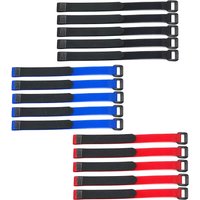 5PCS 10PC 20X200MM Lipo Battery Tie Multicolor Cable Tie Down Strap For RC Helicopter High Quality Antiskid Durable Nylon Straps