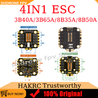 Premium HAKRC 4IN1 Brushless ESC 2S-6S Lipo 8BIT 35A/50A 32BIT 40A 65A Ultimate Power for FPV Racing Drone Competitions