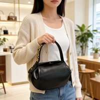 Large Capacity Diaper Bag Women Tote Handbag Shoulder Crossbody Vintage Simple Leather Commuter Luxury