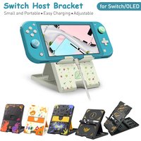 Adjustable Base Support Cradle Bracket for Nintendo Switch OLED PlayStand Desktop Stand Holder For NS Switch Game Accessories