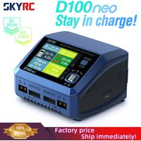 SkyRC D100neo Smart Charger SK-100199 AC100W DC200W Smart Lipo Charger Replacement For D100 V2 Upgrade