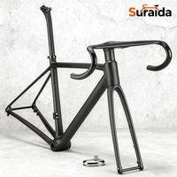 AliExpress Suraida 2026 T1200 Custom Carbon Road Frame Painting T47 thread Lightweight Carbon Bicycle Road Frameset Internal Cable Routing