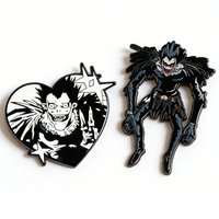 Death Note Ryuk Enamel Pins Anime Shinigami Lapel Brooches Perfect Gift for DN Manga Fans Backpack Clothing Decor