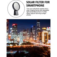 37mm 52mm Phone Lens Filter With Clip For Smartphone Universal ND2-400 Variable Filter For Mobile Phone Camera Lens For iPhone