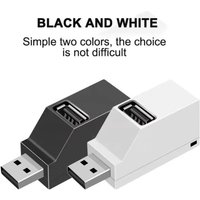 3-in-1 USB Hub 3.0 High Speed Splitter Adapter Mini USB Expander OTG Adapter for Laptop PC Keyboard Mouse U Disk Multi Port Hub