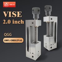 2.0 Inch High Precision Mini Vise,CNC Grinding Vice,Bench Vise - Hardened Surfaces, Accurate and Versatile,SWT