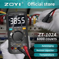 Portable Digital Multimeter ZT-98/100/101/102/102A AC/DC Voltage Ammeter Voltmeter Ohm Electrician Tester with Backlight