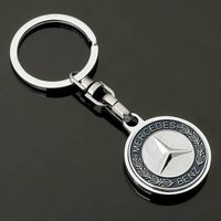 Metal Car KeyRing Decoration Pendant For Mercedes Benz W205 C200 C300 C63 Coupe C43 W203 W212 GLC W204 C180 CLA GLA AMG KeyChain