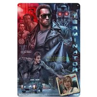 Terminator Arnold Schwarzenegger Movie Metal Poster Tin Sign - 20x30cm Plate