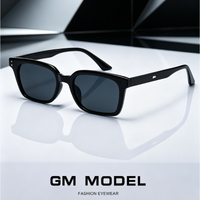 COOLMEN Unisex Square Sunglasses UV400 Fashion Classic Shades for Men Women Outdoor Driving Travel with Box 555