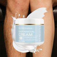 Yuitikue Refreshing Hair Removal Cream, 60g Bisabolol & Mint Infused Hair Remover for Gentle & Clean-Skin Friendly Formula