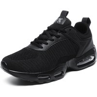 Summer men's sports shoes breathable mesh casual shoes comfortable shock-absorbing air cushion non-slip running shoes 45 46