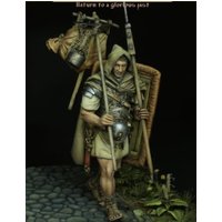1/24 Scale Die Cast Resin Figure Model Kit History Miniatures Ancient European Infantry Unassembled and Unpainted Diorama Toys