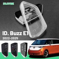 Clear TPU Car Key Case For VW ID. Buzz E1 2022-2026 Key Fob Cover Protector Shell Auto Accessories 2023 2024 2025