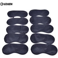 10Pcs/lot Gift Travel Sleep Mask fast Sleeping Eye Mask Eyeshade Cover Shade Patch Women Men Soft Portable Blindfold Travel