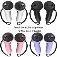 XR03 Silicone Protective Case For Meta Quest 3 VR Touch Controller Silicone Cover Skin Handle Grip VR Accessories Meta Quest 3S
