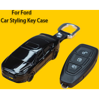 Car Model for Ford Kuga Focus Mk3 Mk4 Mondeo Fiesta Titanium Ecosport Transit MK8 Smart Remote Car Key Case Cover Accessories