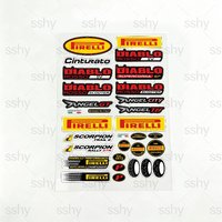 AliExpress Pirelli FOR PIRELLI Reflective Motorcycle Stickers Waterproof Vinyl Decals for Motorbike Helmet Fuel Tank Bike