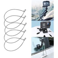 Camera Anti-lost Wire Rope for DJI Action 6 5 4 Insta360 X5 X4 Ace Pro 2 Safety Rope Lanyard for GoPro 13 12 11 Acceoories