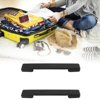 2 Pcs Durable Plastic Luggage Handle 20cm Black Suitcase Handle Replacement Luggage Pull Handle For Cases