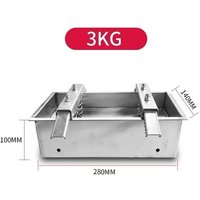 Stainless Steel Meat Pressing Mold, Double Pressure, Spring Ham, Bacon Making, Raw Meat Press Mold, 1.5kg, 2kg, 3kg, 4kg