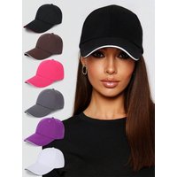 Unisex Solid Color Baseball Cap Casual Versatile Breathable Sun-Proof Hat Suitable For Daily Wear Vacation Sun Hat