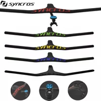 SYNCROS Mtb Handlebars 28.6mm -17 Degree Carbon Integrated Cockpit Handlebar For Mountain Bike 660~800mm Bicycle Parts