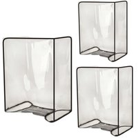 3Pcs Luggage Protective Cover Waterproof PVC Suitcase Protective Case Portable Luggage Protector Travel Accessories