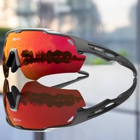 SCVCN Männer Frauen Radfahren Gläser Outdoor Fahrrad Sonnenbrille MTB Road Fahrrad Brille UV400 Brille Sport Laufen Wandern Gläser