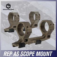 REP AS Hunting Scope Mount 1.70"/1.54" Height 34mm/30mm 7075-T6 Lightweight Type III Hardcoat with ARO Style Top Mount