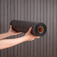 Wood-grain self-adhesive waterproof wallpaper, peel-and-stick floor decals, removable, easy to install, home decor
