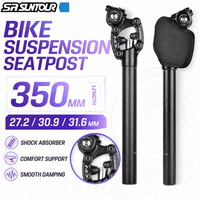 SR SUNTOUR NCX Suspension Seatpost 350mm Bicycle Shock Absorber Seat Post 27.2 30.4 30.9 31.6 33.9mm Comfort Bike Seat Tube
