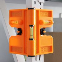 Magnetic Column Level Folding Post Leveler Tool Adjustable Post Level For Pipeline Columns Horizontal Vertical Level Bubbles