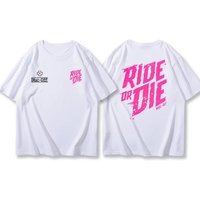 AliExpress NONE Muc-off Ride or Die Graphic Oversized T Shirt Men Mtb Bmx Cycling Fan Short Sleeve Crew Neck Streetwear Tops 2026