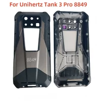 New Original For Unihertz Tank 3 Pro 8849 Phone Back Battery Case With Camera Lens Glass Housings Cover Door Replacement