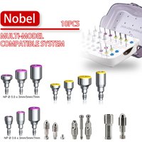 Dental Implant Titanium Parts for Nobel Lab High Quality Stainless Steel Provisional Restoration with Dentium Implant System