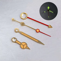 Green Luminous Vintage Watch Hand Yellow Color GMT for NH34 NH34A Movement Watch Accessories for Seiko Mod Parts