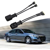 2Pcs Car Horn Speaker Socket for Honda CRV Civic City Odyssey Fit Accord 2017+ Wiring Harness Pigtail Horn Wire Adapter