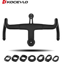 AliExpress kocevlo KOCEVLO K05 SES Gravel Carbon Integrated Handlebar For 28.6mm Fork With Spacers Cycling Internal cables road One-Piece Barstem