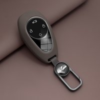 Silicone Car Key Case Cover For Leapmotor Zero Run T03 2022 C11 S01 C01 Keychain Accessories