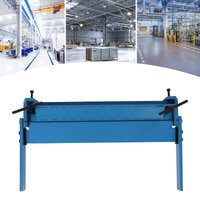 450mm Manual Metal Bender, Sheet Metal Bending Machine, 0–120° Adjustable Bending Angle, Q235 Carbon Steel Construction, Suitable for Bending Multiple Types of Metal Materials