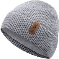 Neue Unisex Winter Hut Hinzufügen Fleece Warme Kappe Stilvolle Weiche Beanie Hut Für Männer Frauen Im Freien Verdicken Ski Sport Gestrickte Hut