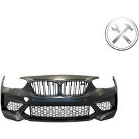 Scratch M Tech M2C Style Front Bumper Full Body Kit Exterior Accessories For 1 Series F20 LCI 2015-2018
