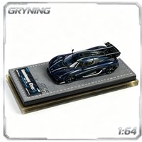 GRYNING 1:64 Suzhou GTshow exclusive item, die-cast alloy car model, gift for boys, adult collection piece.