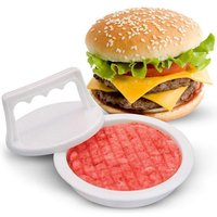 1 szt. Prasa do burgerów szynkowa nadziewana prasa do burgerów plastikowym grillem do mięsa BBQ foremka do hamburgerów forma urządzenie do produkcji