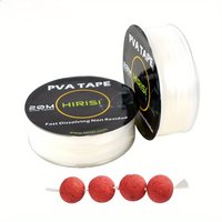 20m length PVA Tape Fast Water Dissolving Carp Fishing Tools Water-soluble Film Boilie Stringer Fishing Feeder Fishing Accessori