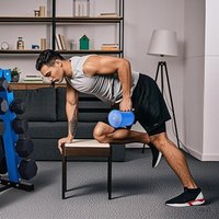 Water Dumbbell 2X Water-Filled Weightlifting Bag 5KG Core Training Dumbbells Portable Muscle Trainer Adjustable For Gym Home
