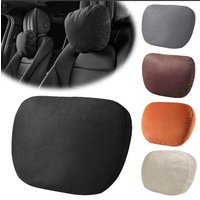 1pc Universal Car Headrest Neck Support Seat Soft Adjustable Car Neck Pillow Rest Cushion Waist Pillow Car Accessories
